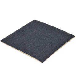 Sitzkissen mit Memoryschaum 40 x 40 cm anthrazit/beige | GONSER.CH