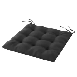 Sitzkissen 40 x 40 cm anthrazit