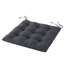 Sitzkissen 40 x 40 cm grau