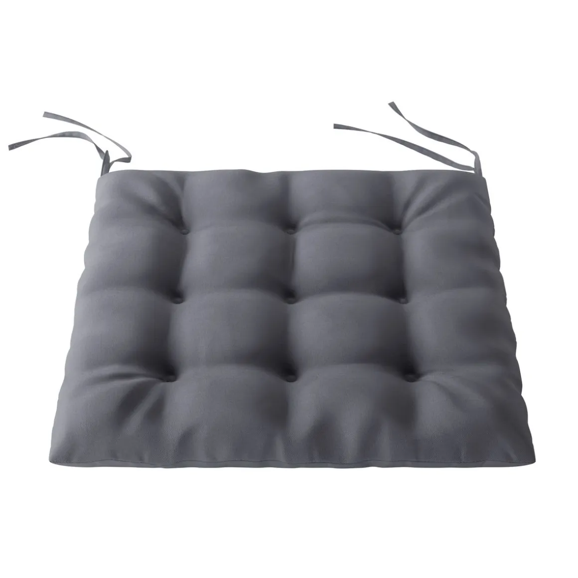 Sitzkissen 40 x 40 cm grau