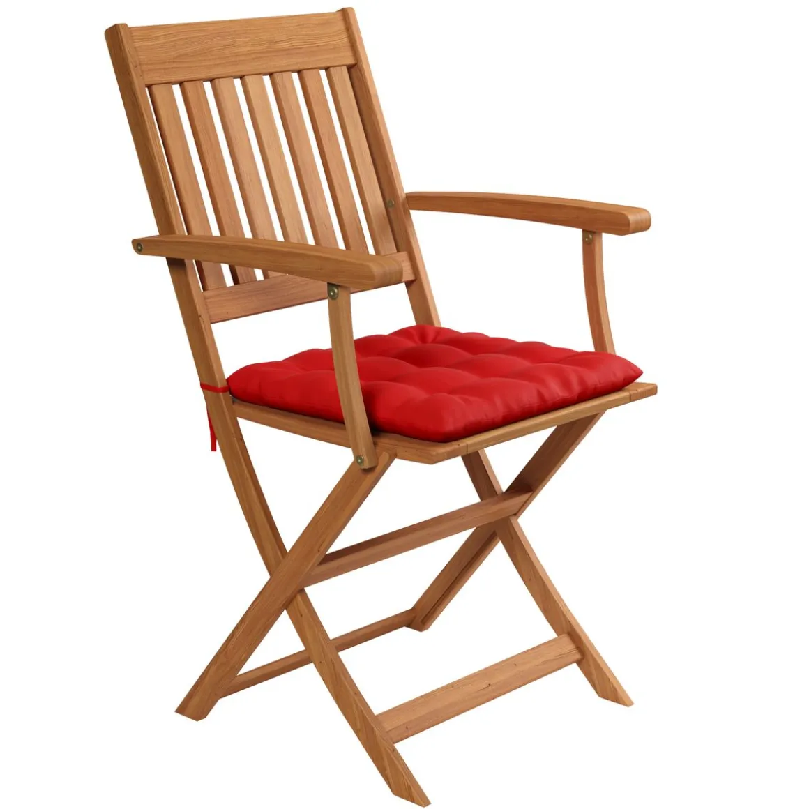 Sitzkissen 40 x 40 cm rot