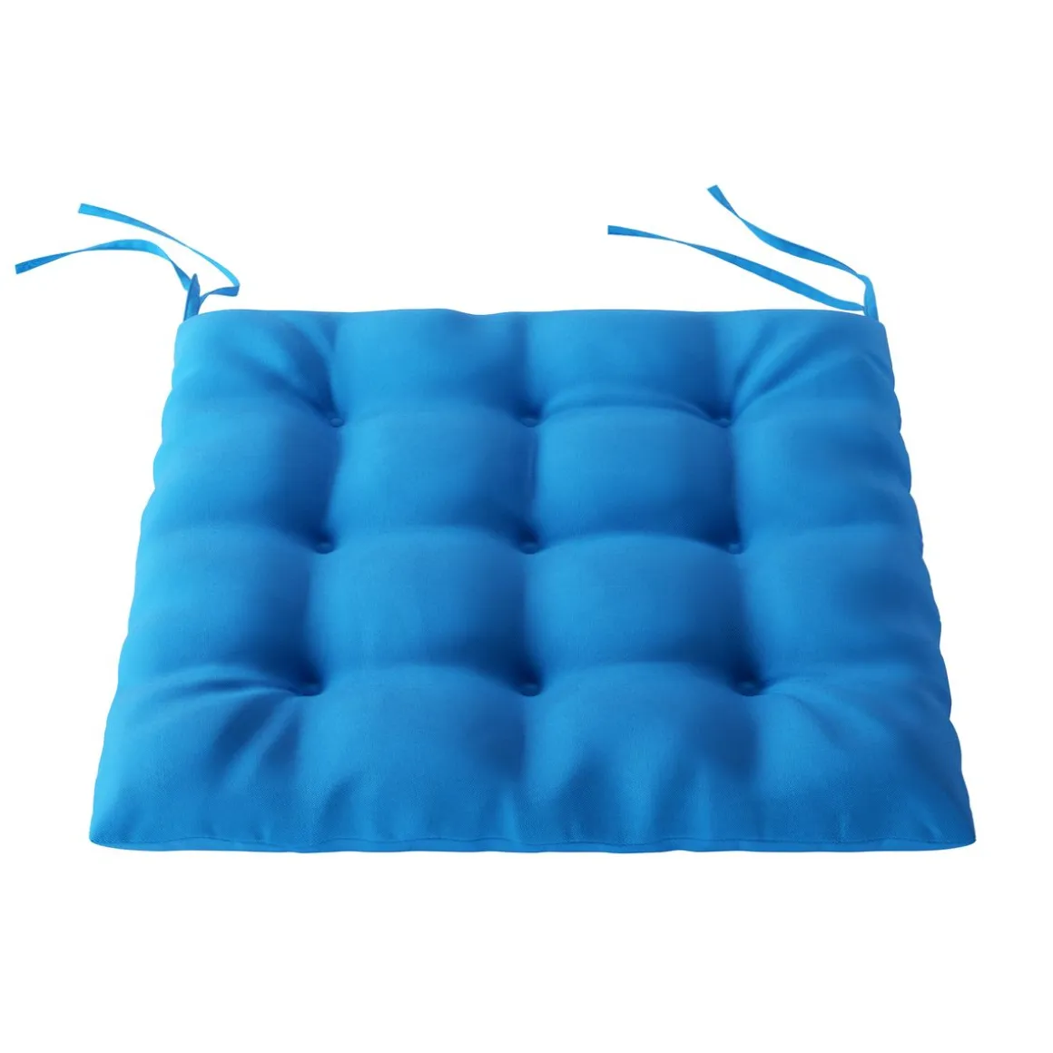 Sitzkissen 40 x 40 cm türkis