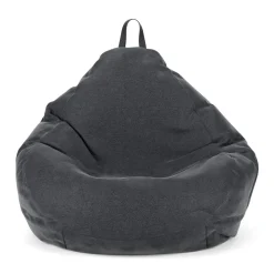Sitzsack DROP 90 x 110 cm anthrazit