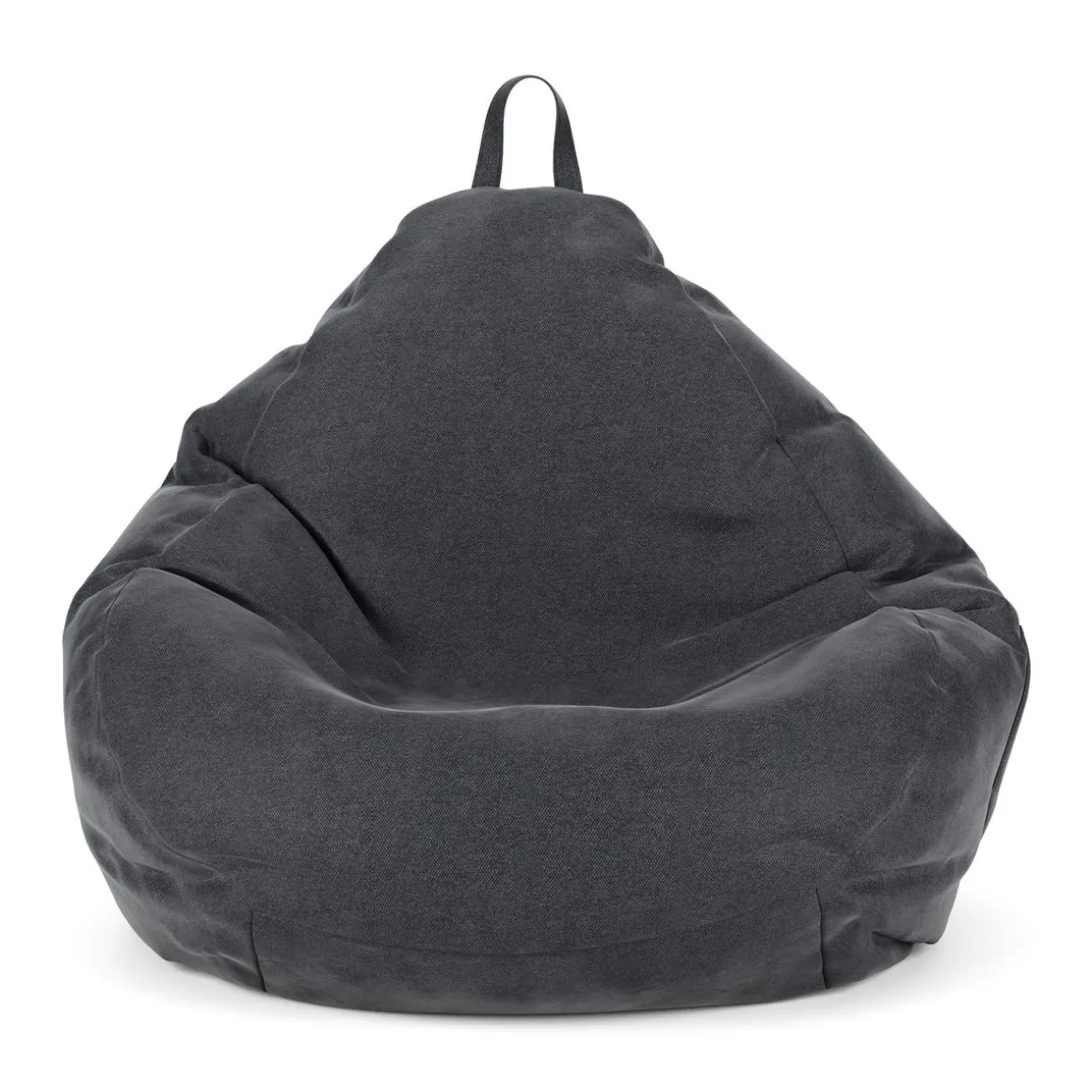 Sitzsack DROP 90 x 110 cm anthrazit