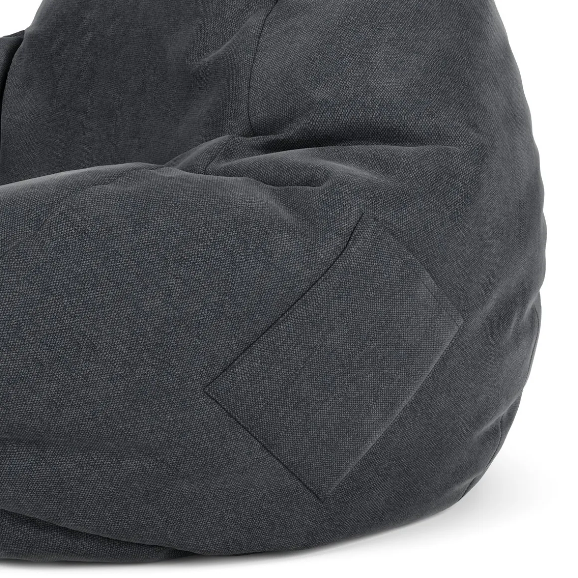Sitzsack DROP 100 x 120 cm anthrazit