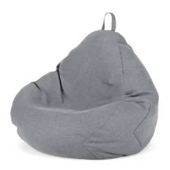 Sitzsack DROP 100 x 120 cm grau