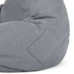 Sitzsack DROP 90 x 110 cm grau