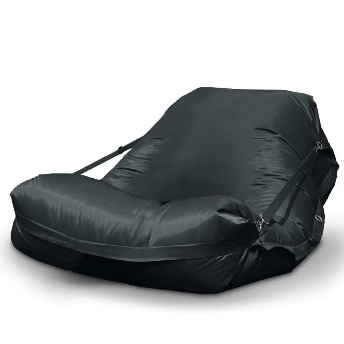 Sitzsack XXL schwarz inkl. Füllung