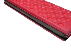 Sitzunterlage faltbar 28 x 39 cm anthrazit/rot