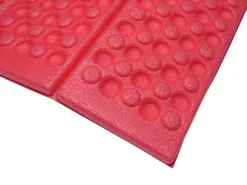Sitzunterlage faltbar 28 x 39 cm anthrazit/rot