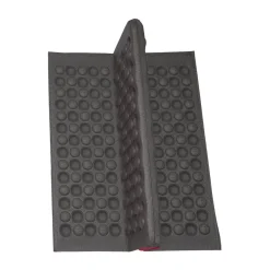 Sitzunterlage faltbar 28 x 39 cm anthrazit/rot