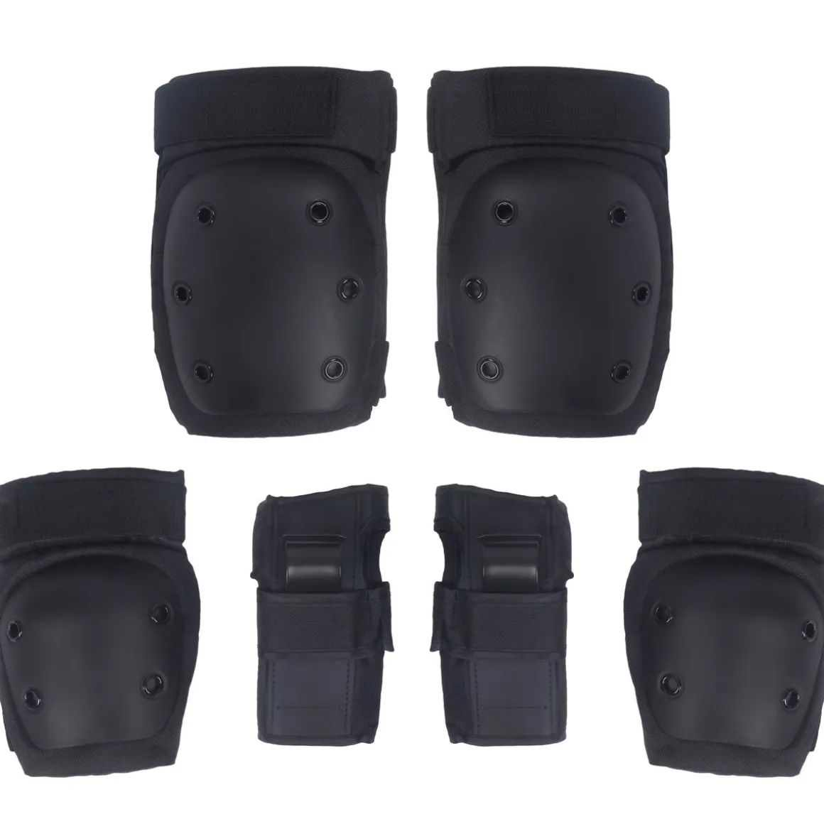 Skate Protektoren Set 3-teilig Grösse M schwarz