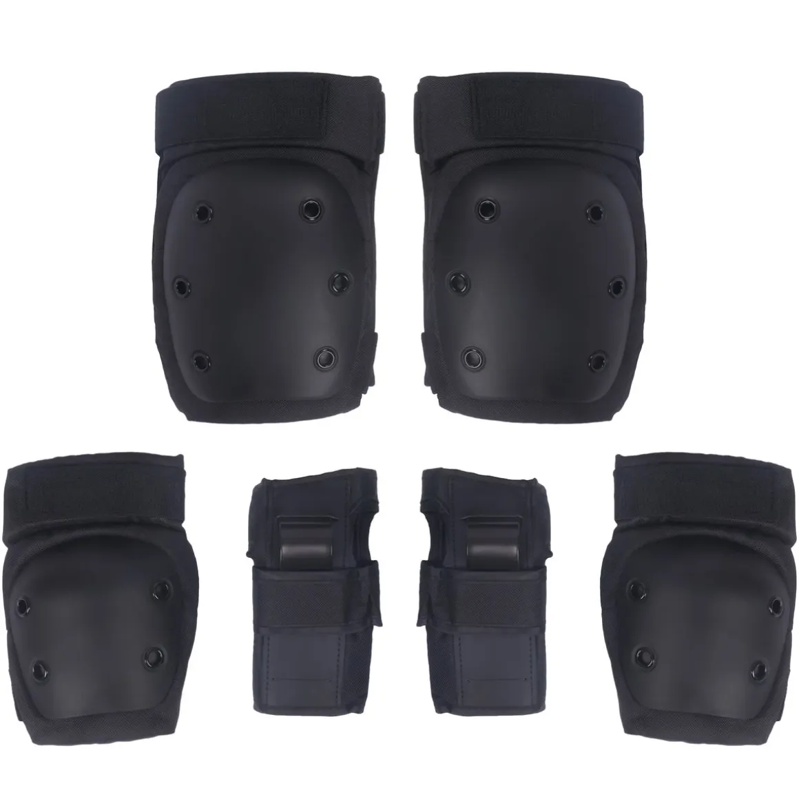 Skate Protektoren Set 3-teilig Grösse S schwarz