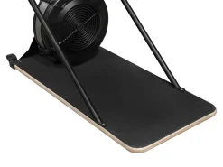 Ski-Ergometer Stahl 214 cm schwarz