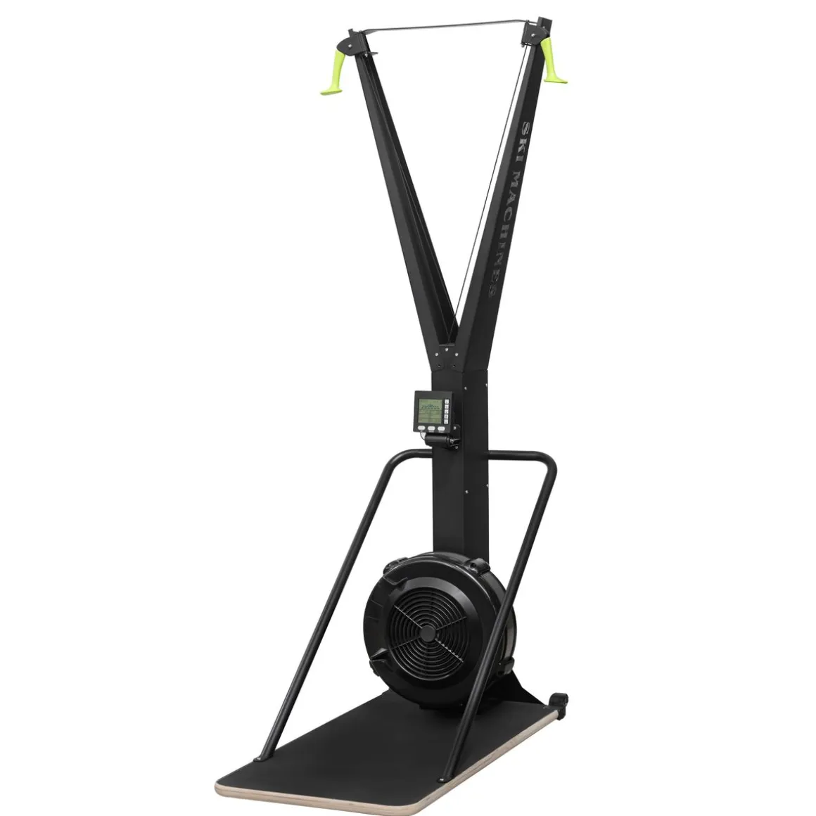 Ski-Ergometer Stahl 214 cm schwarz