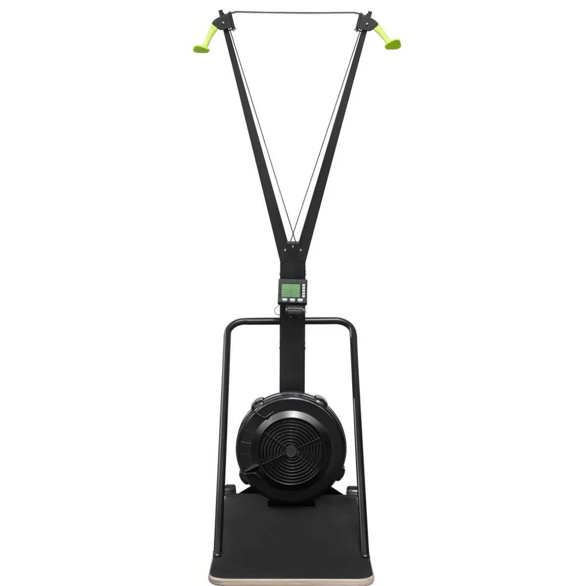 Ski-Ergometer Stahl 214 cm schwarz