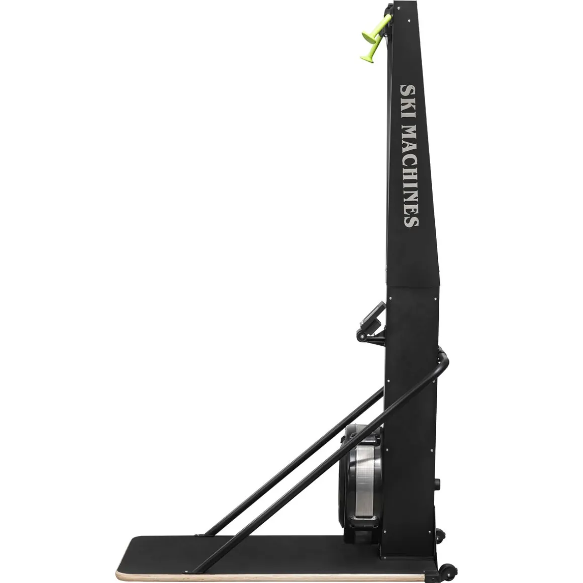 Ski-Ergometer Stahl 214 cm schwarz
