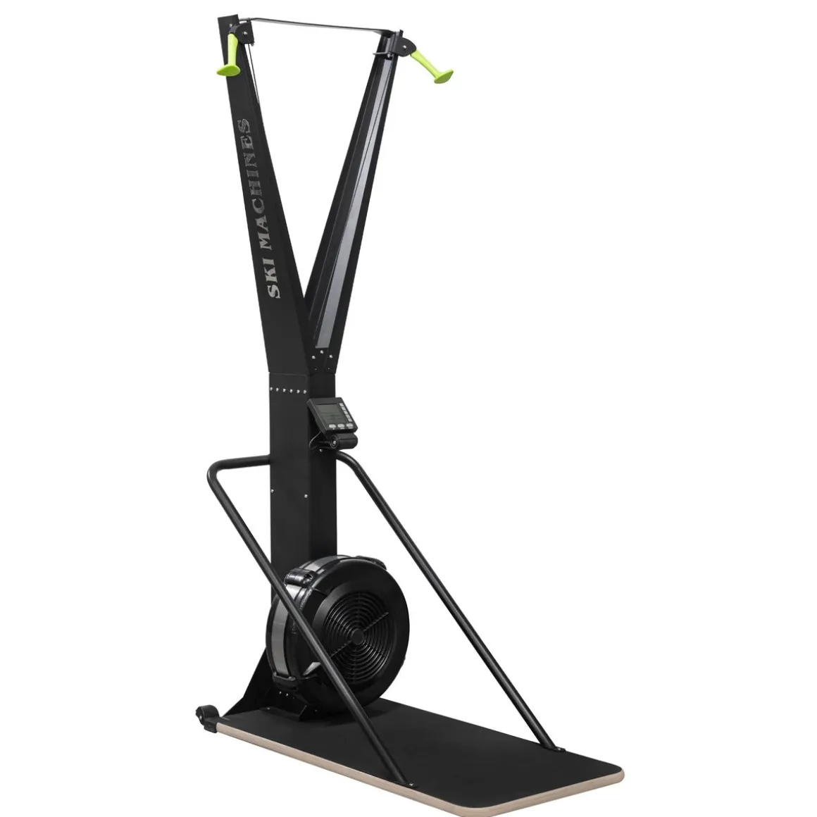 Ski-Ergometer Stahl 214 cm schwarz