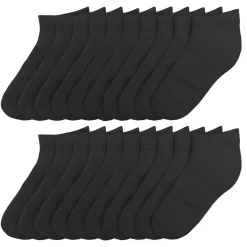 Sneaker Socken Grösse 39 - 42 10er Set schwarz