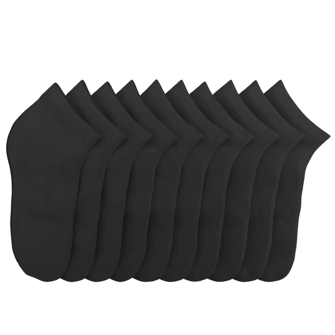 Sneaker Socken Grösse 43 - 46 10er Set schwarz