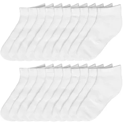 Sneaker Socken Grösse 47 - 50 10er Set weiss