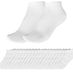Sneaker Socken Grösse 39 - 42 10er Set weiss