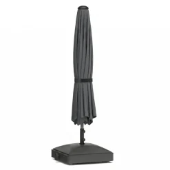 Sockel für Sonnenschirm mit Rollen 37 kg schwarz