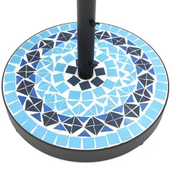 Sockel für Sonnenschirm MOSAIK blau