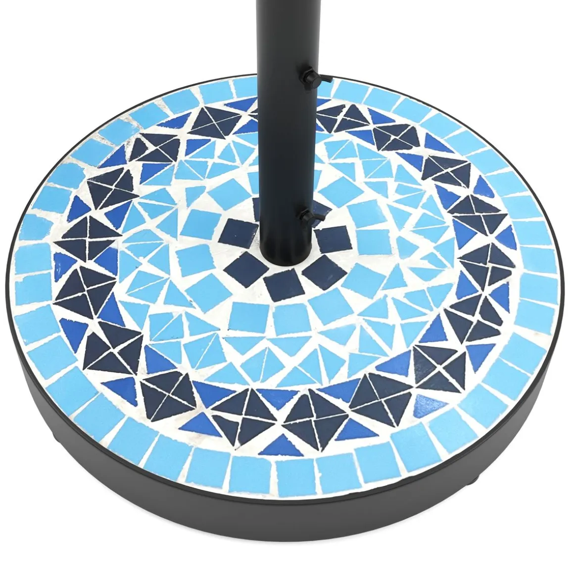Sockel für Sonnenschirm MOSAIK blau