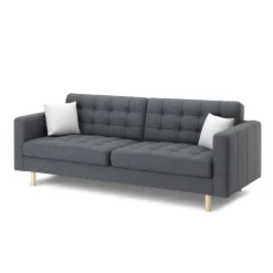 Sofa ALISHA 3-Sitzer anthrazit
