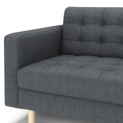 Sofa ALISHA 3-Sitzer anthrazit