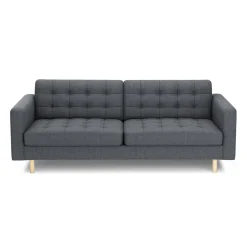 Sofa ALISHA 3-Sitzer anthrazit