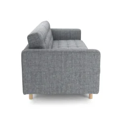Sofa ALISHA 3-Sitzer grau