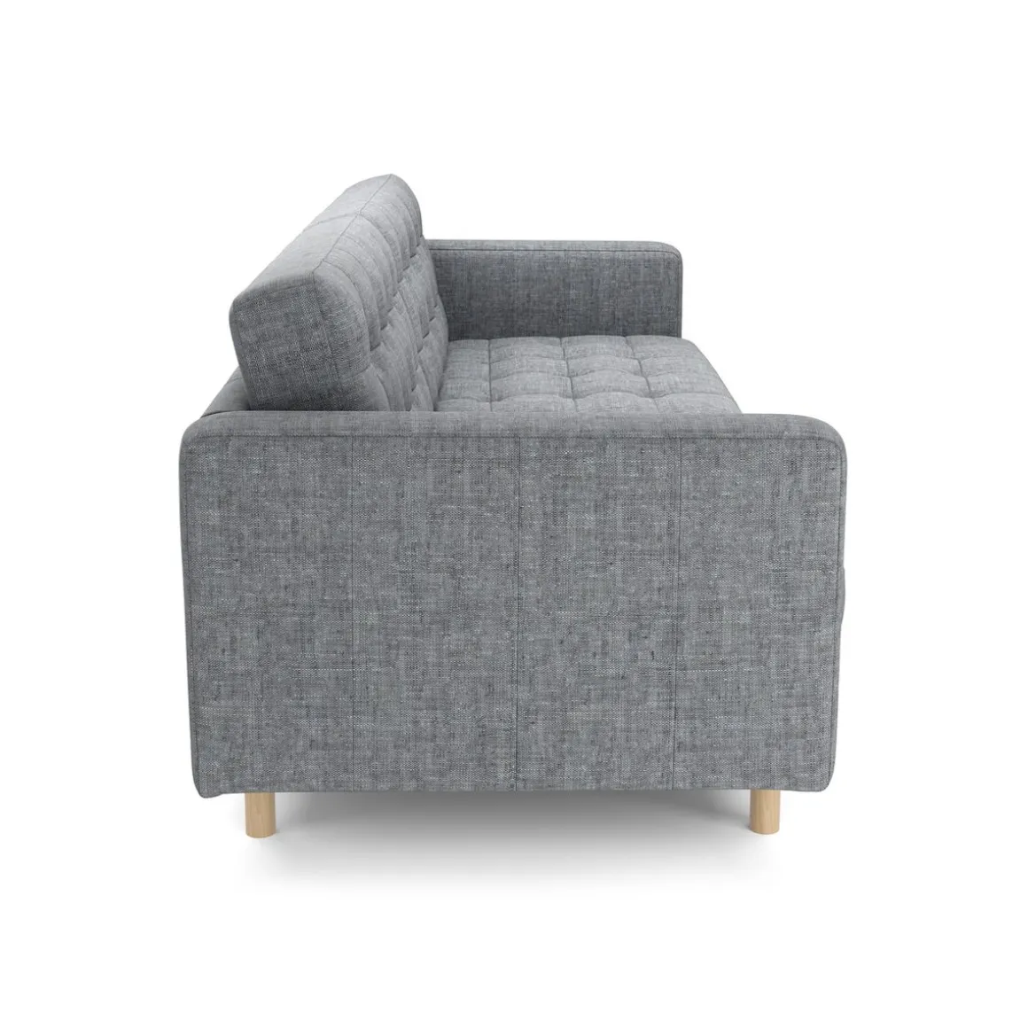 Sofa ALISHA 3-Sitzer grau