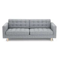 Sofa ALISHA 3-Sitzer grau