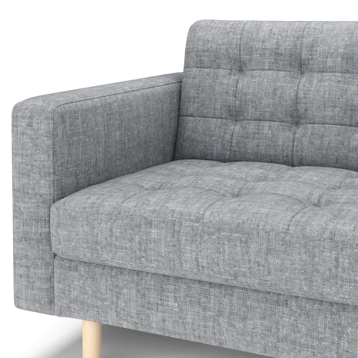 Sofa ALISHA 3-Sitzer grau