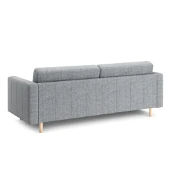 Sofa ALISHA 3-Sitzer grau