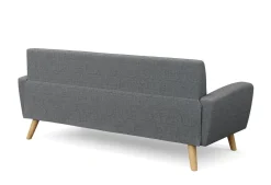 Sofa ALLY 3-Sitzer grau