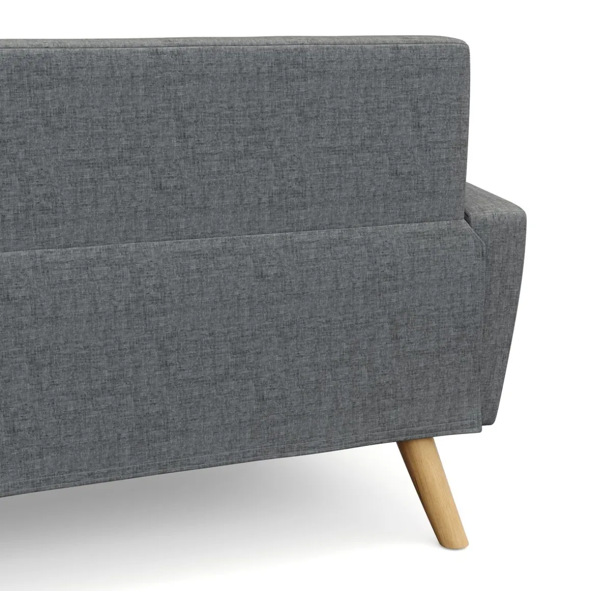 Sofa ALLY 3-Sitzer grau
