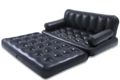 Sofa aufblasbar 5-in-1 schwarz