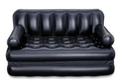 Sofa aufblasbar 5-in-1 schwarz