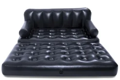Sofa aufblasbar 5-in-1 schwarz