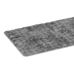 Sofabezug Sofaschoner Kunstfell 70 x 180 cm anthrazit