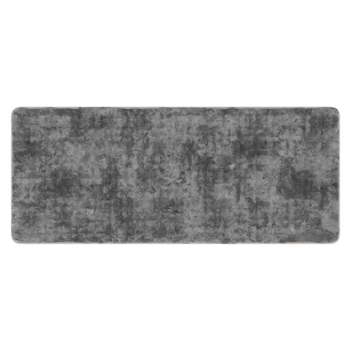 Sofabezug Sofaschoner Kunstfell 70 x 180 cm anthrazit