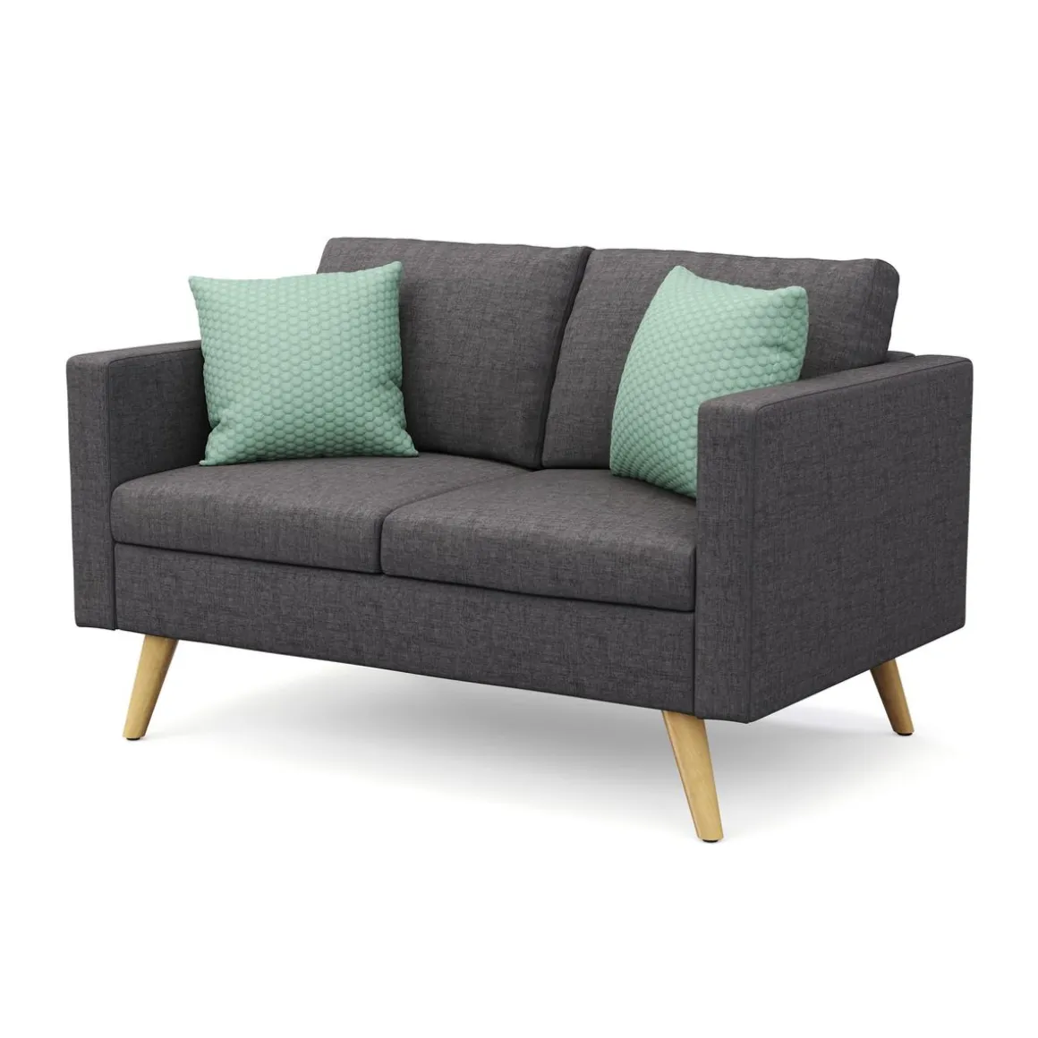 Sofa BLAIR 2-Sitzer anthrazit