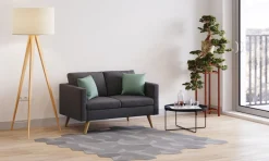 Sofa BLAIR 2-Sitzer anthrazit