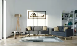Sofa BLAIR 3-Sitzer anthrazit