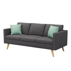 Sofa BLAIR 3-Sitzer anthrazit