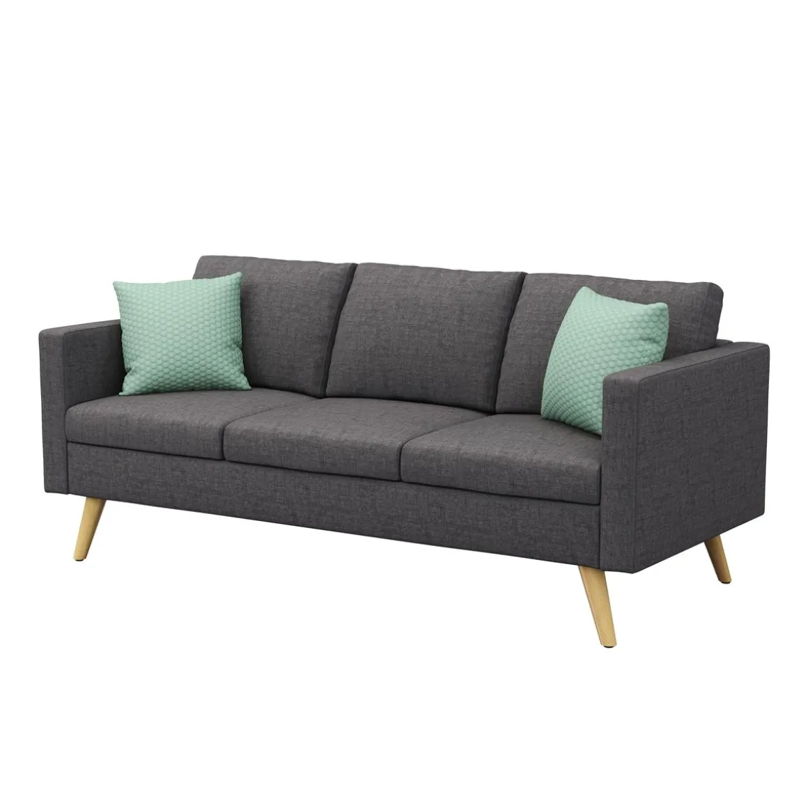 Sofa BLAIR 3-Sitzer anthrazit