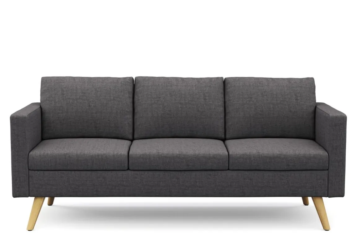Sofa BLAIR 3-Sitzer anthrazit